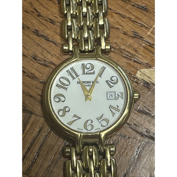 Raymond Weil Women’s Watch Quartz 5361 18k Gold Plate Working main image 6